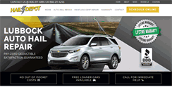 Desktop Screenshot of hail-depot.com